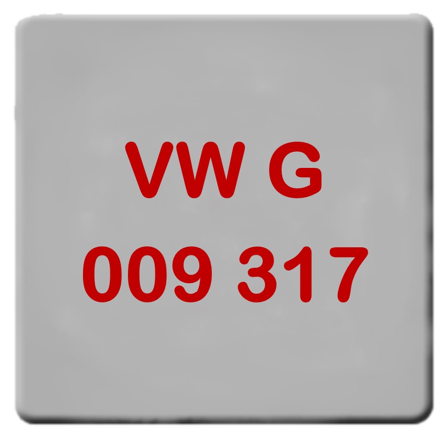 Aprovação VW G 009 317
